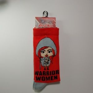Red Sonja Warrior Women Socks